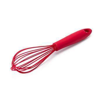 Fouet Silicone Com Cabo Em Pp 31 cm Weck - Vermelho