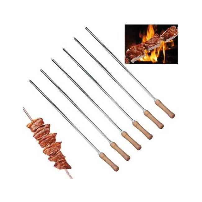 Espeto Simples para Churrasco 65cm