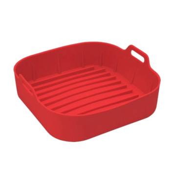 Panela de silicone quadrada para Airfryer