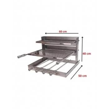 Grill Flutuante para alvenaria 60 cm