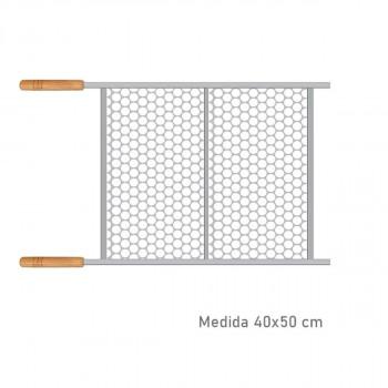 Grelha para churrasqueira 45 cm