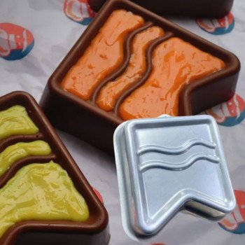 Forma ballerine bandeirinha - festa junina