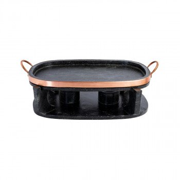 Churrasqueira Oval de Pedra Sabão