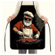 Avental de Churrasco Papai Noel Festivo
