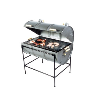 Churrasqueira bafo tambor de 200 litros