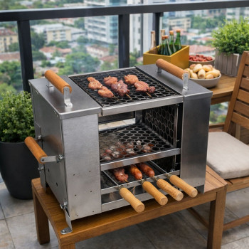 Churrasqueira Ecológica de apartamento Premium G