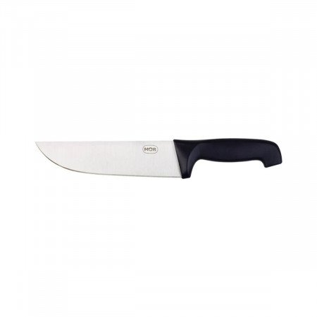 Faca 8' assador aço inox cabo preto