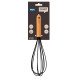 Fouet de silicone bambu preto