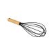 Fouet de silicone bambu preto