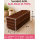 Forma super fatias acrílico 30cmx10cmx10cm (ACRILICO)