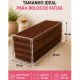 Forma super fatias acrílico 30cmx10cmx10cm (ACRILICO)