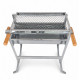 Churrasqueira Alta Galvanizada – 58 x 30 x 93 cm