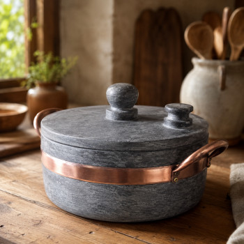 Panela de pressão de pedra sabão