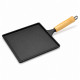 Bifeteira Lisa Quadrada de Ferro Fundido Fumil – 24 cm ou 26 cm