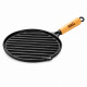 Bifeteira Grill Redonda de Ferro Fundido Panela Mineira 22 cm