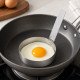 Modelador de Ovo Redondo em Aço Inox com Cabo para Frigideira