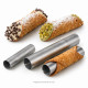 Forminhas de Alumínio para Cannoli 11 x 2,3 cm – Kit com 12 Unidades