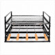 Grill para Churrasqueira de Alvenaria Desmontável com Grelha e Espetos – 48 a 90 cm