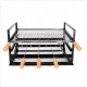Grill para Churrasqueira de Alvenaria Desmontável com Grelha e Espetos – 48 a 90 cm