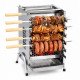 Churrasqueira Vertical a Carvão Sem Fumaça com 12 Espetos – 51 x 43 cm | Sob Encomenda