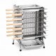 Churrasqueira Vertical a Carvão Sem Fumaça com 12 Espetos – 51 x 43 cm | Sob Encomenda