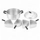 Multi Massas com 4 Cestos Triangulares em Alumínio – Caçarola 36 cm | Sob Encomenda