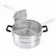 Multi Massas com 4 Cestos Triangulares em Alumínio – Caçarola 36 cm | Sob Encomenda