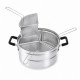 Multi Massas com 4 Cestos Triangulares em Alumínio – Caçarola 36 cm | Sob Encomenda