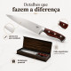 Faca para cozinha ou churrasco 8" Steel