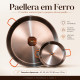Paellera em Ferro 40, 50, 60, 70, 80 cm e 1,14 m
