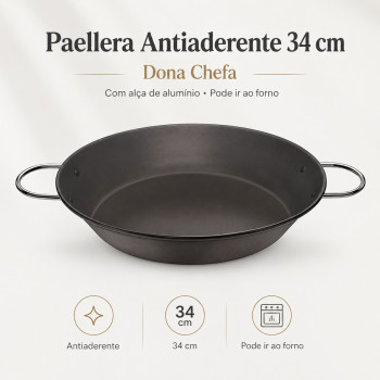 Paellera 42 Antiaderente Dona Chefa