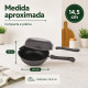 Sanduicheira Omeleteira Dupla Antiaderente 14,5 cm