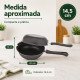 Sanduicheira Omeleteira Dupla Antiaderente 14,5 cm