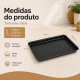 Forma para Rocambole Antiaderente 38 x 26,5 x 2 cm