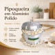 Pipoqueira de Alumínio Polido Mariotti 4,5 Litros – 22 cm
