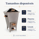 Churrasqueira a bafo inox 8 kg