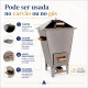 Churrasqueira a bafo inox 8 kg