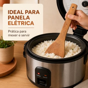 Colher de Pau para Panela Elétrica 25 cm