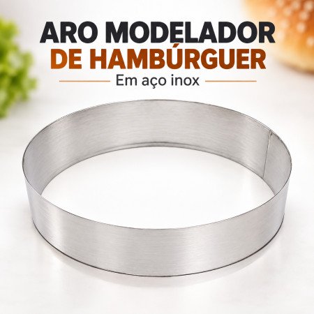 Aro para modelar Hambúrguer
