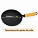 Chapa para tapioca 22 cm