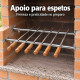 Suporte extensor para Churrasqueira de alvenaria
