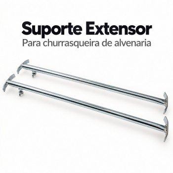 Suporte extensor para Churrasqueira de alvenaria