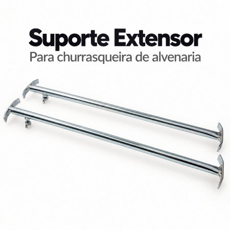 Suporte extensor para Churrasqueira de alvenaria