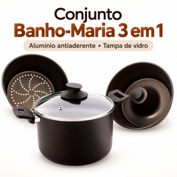 Conjunto Banho Maria Marcolar