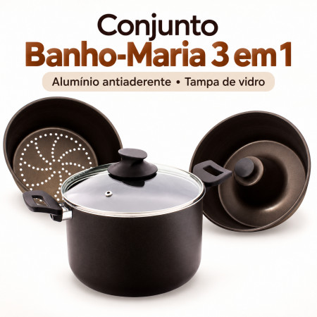 Conjunto Banho Maria Marcolar