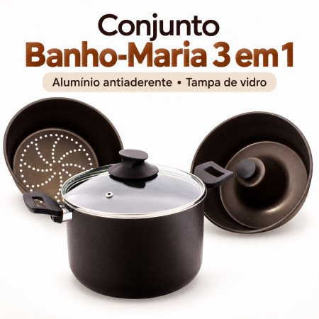 Conjunto Banho Maria Marcolar