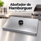 Abafador de hambúrguer retangular pequeno