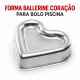 Forma Ballerine coração