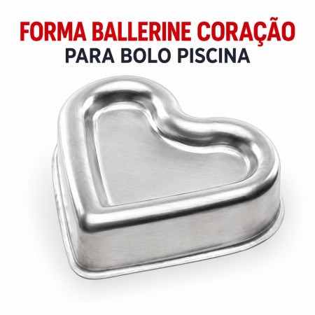 Forma Ballerine coração
