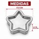 Forma Ballerine Estrela 17,5x4,5cm